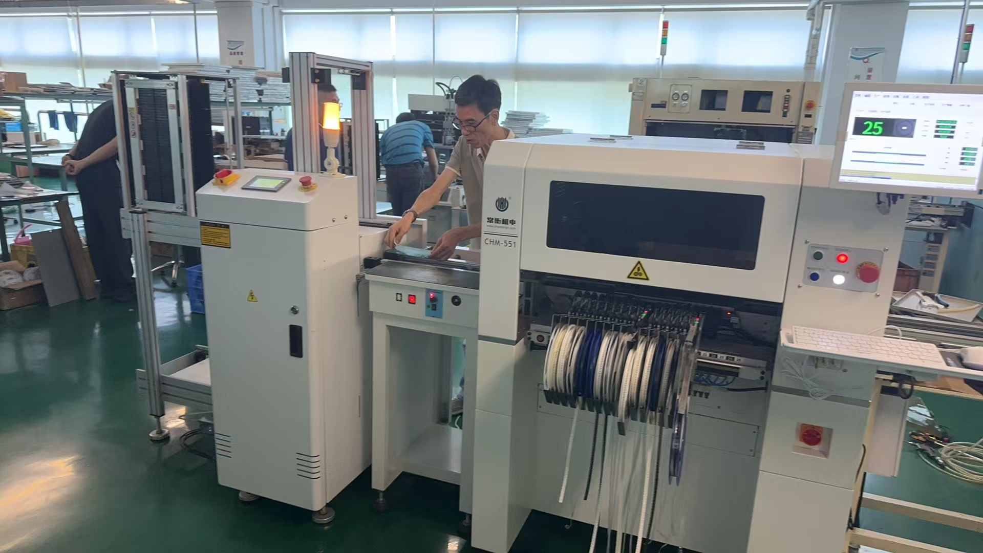 【常衡机电】高精打样型贴片机CHM551—佛山客户