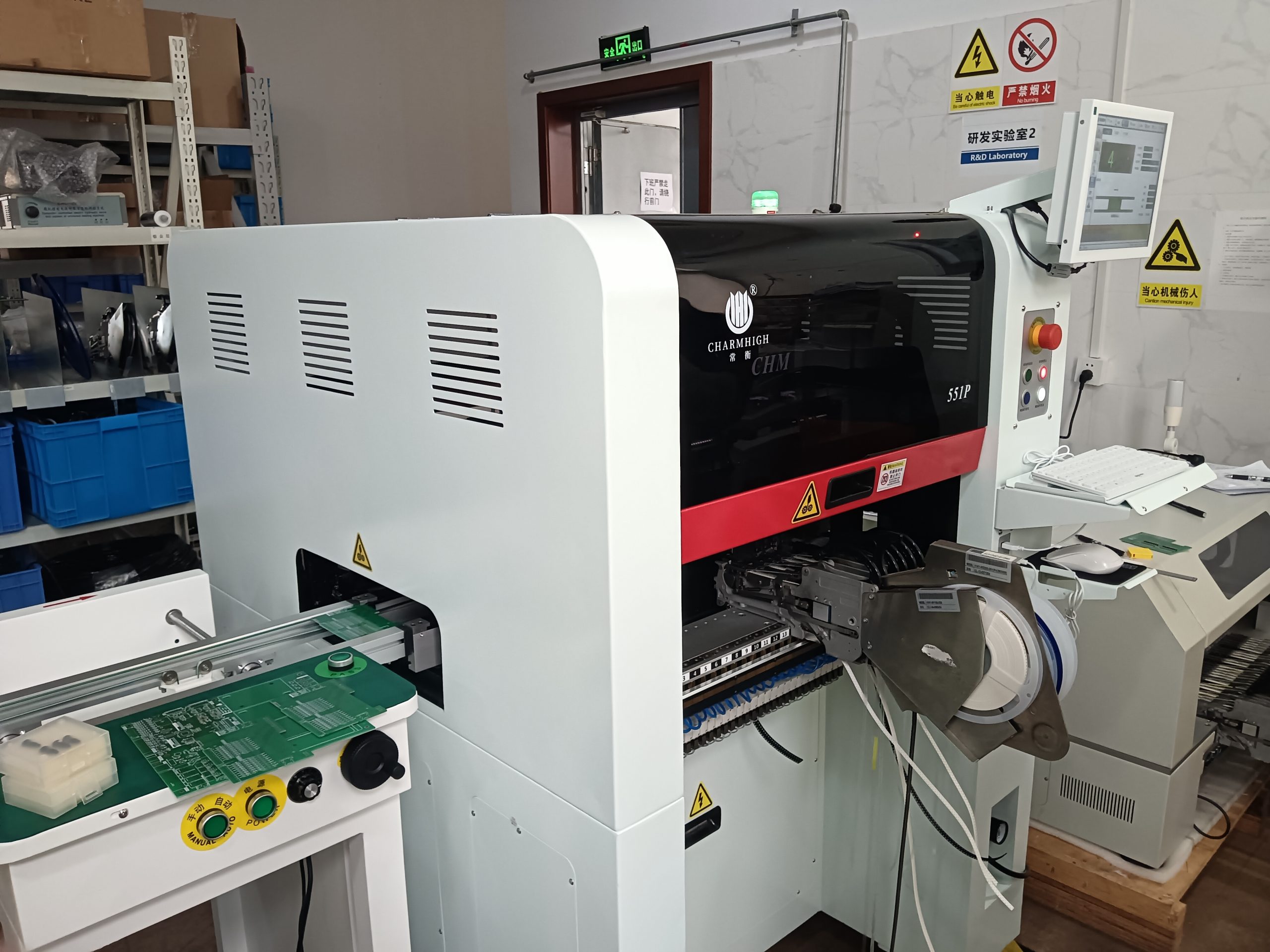 【常衡贴片机】高精打样型贴片机CHM-551P—常州客户