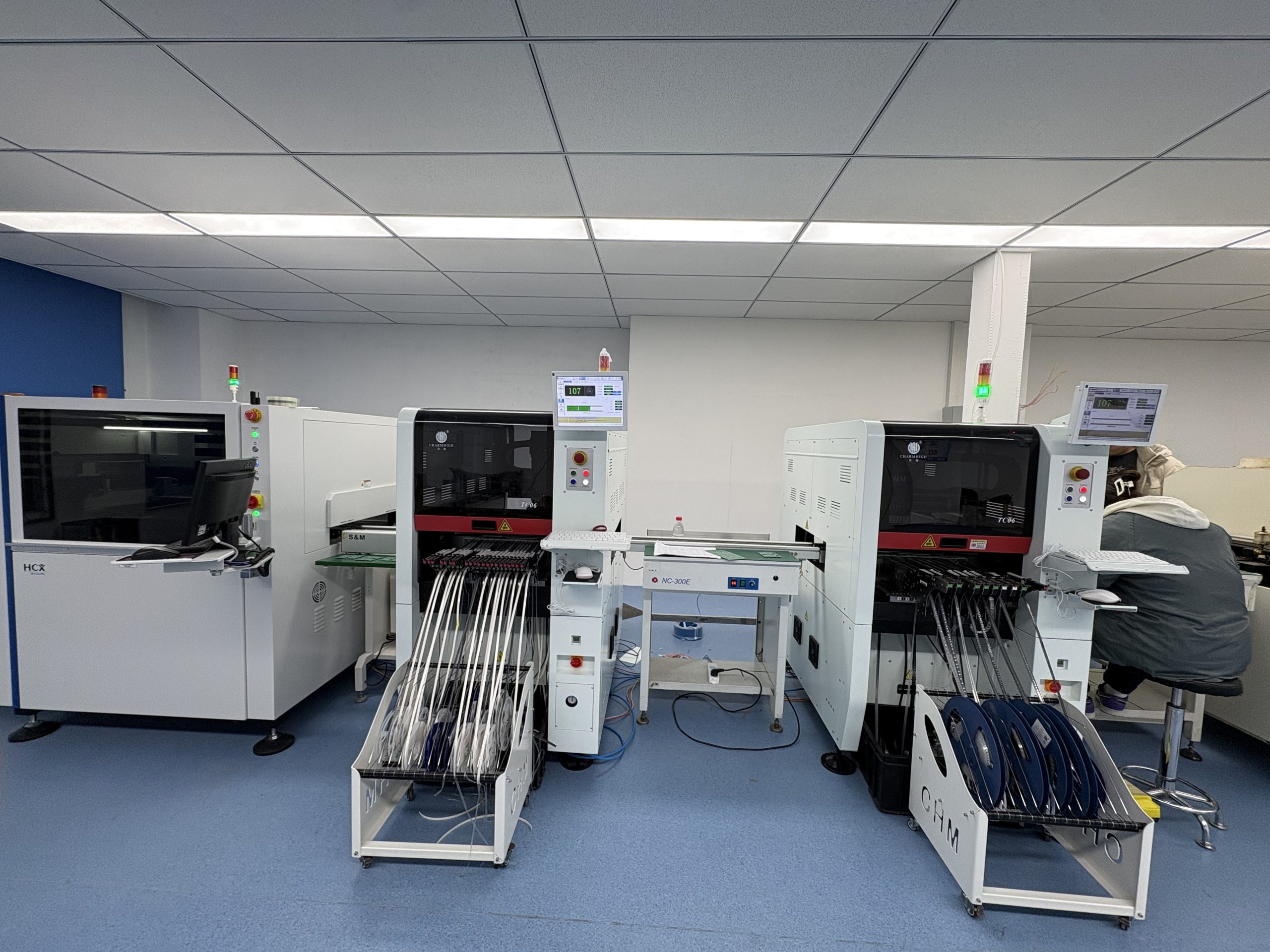 【常衡贴片机】两台高精高速模组贴片机TC06组线-北京客户